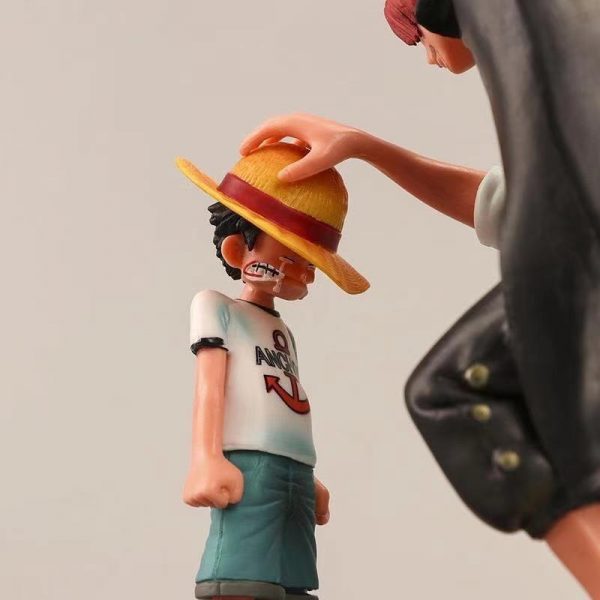 17cm One Piece Anime Figure Four Emperors Shanks Straw Hat Luffy Action Figure One Piece Sabo 4 - One Piece Store
