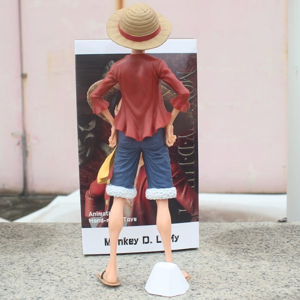 Anime One Piece ROS Luffy pvc Figurine Monkey D Luffy Classic smiley Model Figure Toys 25 1 - One Piece Store