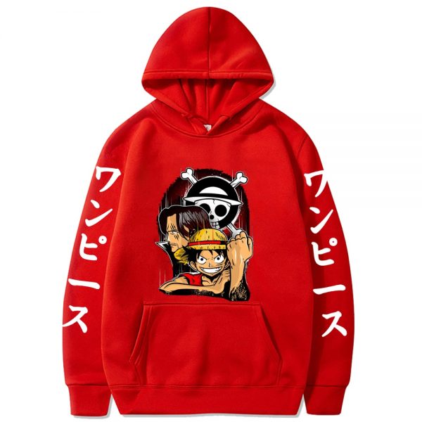 Janpanese Anime One Piece Hoodie Men Manga Hip Hop Long Sleeve Sweatshirts Streetwear Clothes 5 - One Piece Store