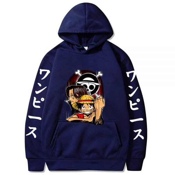 Janpanese Anime One Piece Hoodie Men Manga Hip Hop Long Sleeve Sweatshirts Streetwear Clothes