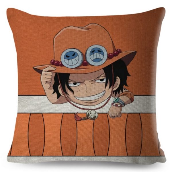Japan Anime Pillow Case Decor One Piece Luffy Cartoon Pillowcase Polyester Cushion Cover for Sofa Home 15.jpg 640x640 15 - One Piece Store