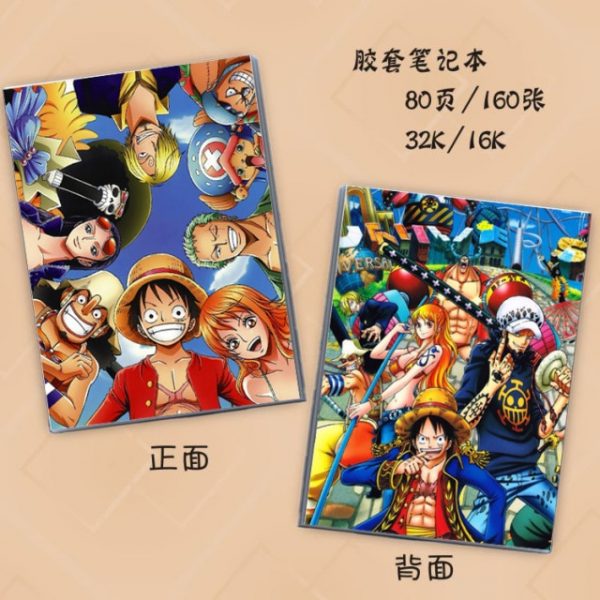 One Piece Notebook Luffy Tony Tony Chopper Cartoon Anime Student Stationery Journal Notebook Tally Book Office 3.jpg 640x640 3 - One Piece Store