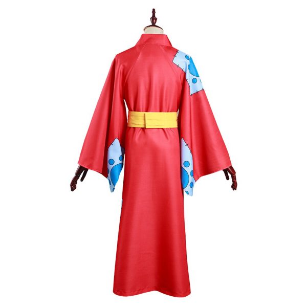One Piece Wano Country Monkey D Luffy Cosplay Costume Kimono Outfits Halloween Carnival Suit 3 - One Piece Store