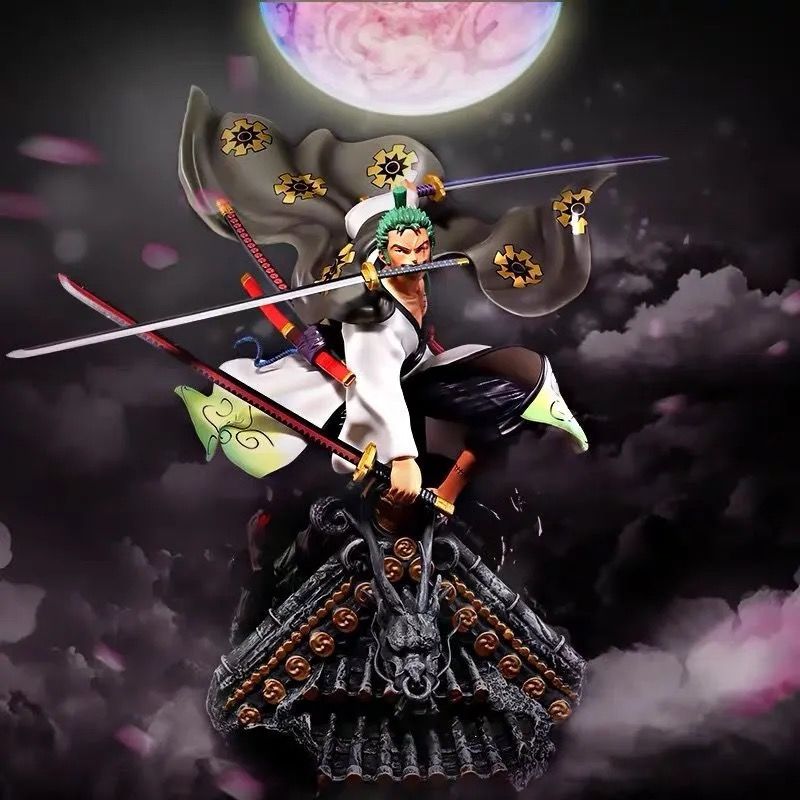 Figura de Ação One Piece Roronoa Zoro, Art King, Modelo Anime Sauron,  Coleção Toy Gift, 18cm - AliExpress