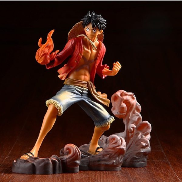 3PCS Anime Figurine One Piece Monkey D Luffy Ace Sabo Three Brothers Set PVC Action Figure 1 - One Piece Store