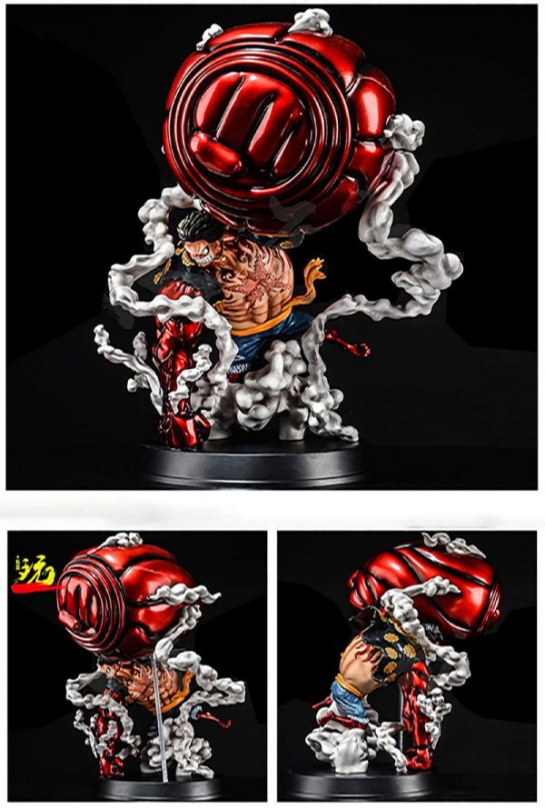 One Piece Figure Luffy Gear 4th King Kong Gun Figure Pvc 25cm Toy One Piece Store