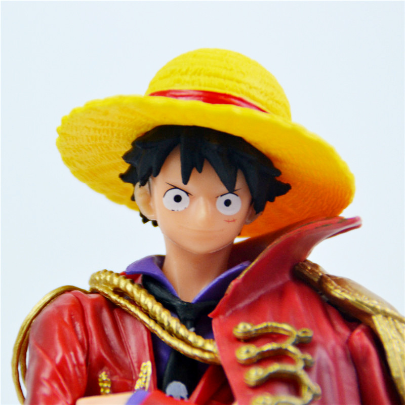 One Piece Anime Figures Monkey D Luffy Action King of Artist Luffy 20th Anniversary Figurine Red Clothes Chopper Model PVC Toys