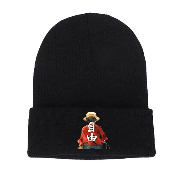 Japan Anime Luffy Roronoa Zoro Cotton Casual Beanies for Men Women Knitted Winter Hat Solid Hip 4.jpg 640x640 4 - One Piece Store