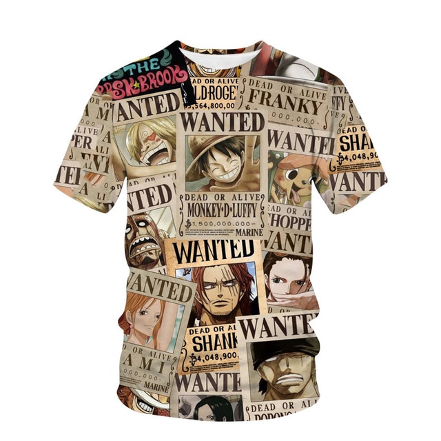 One Piece anime men s short sleeved T shirt Luffy around cosplay round neck loose summer 9.jpg 640x640 9 - One Piece Store