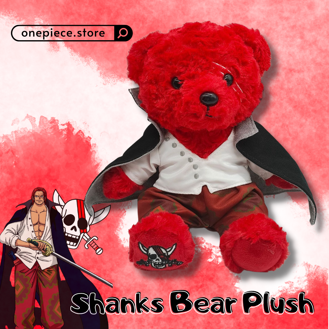 One Piece Film: Red Shanks Bear Plush Toys