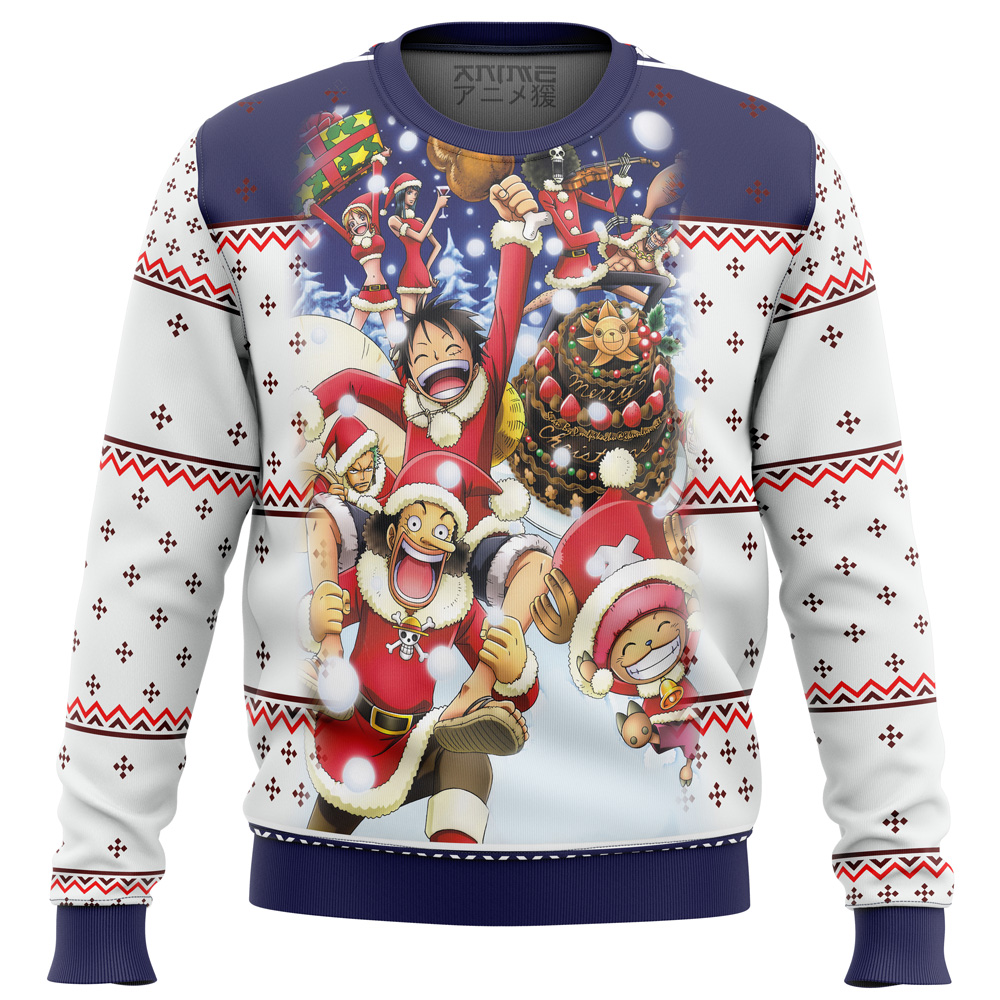 One Piece Crew Ugly Christmas Sweater GG0711
