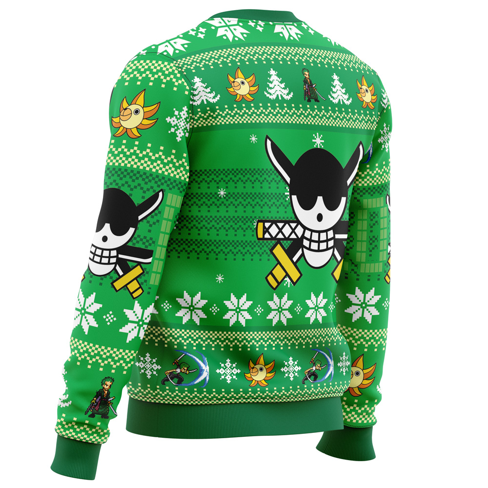 Christmas Zoro One Piece Ugly Christmas Sweater GG0711