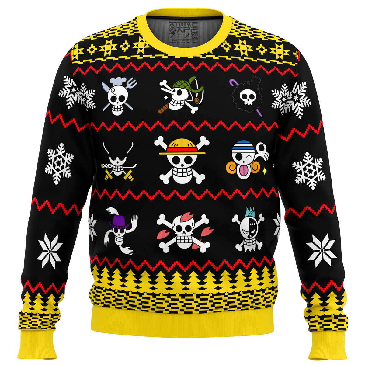 One Piece One Piece Flags Ugly Christmas Sweater GG0711
