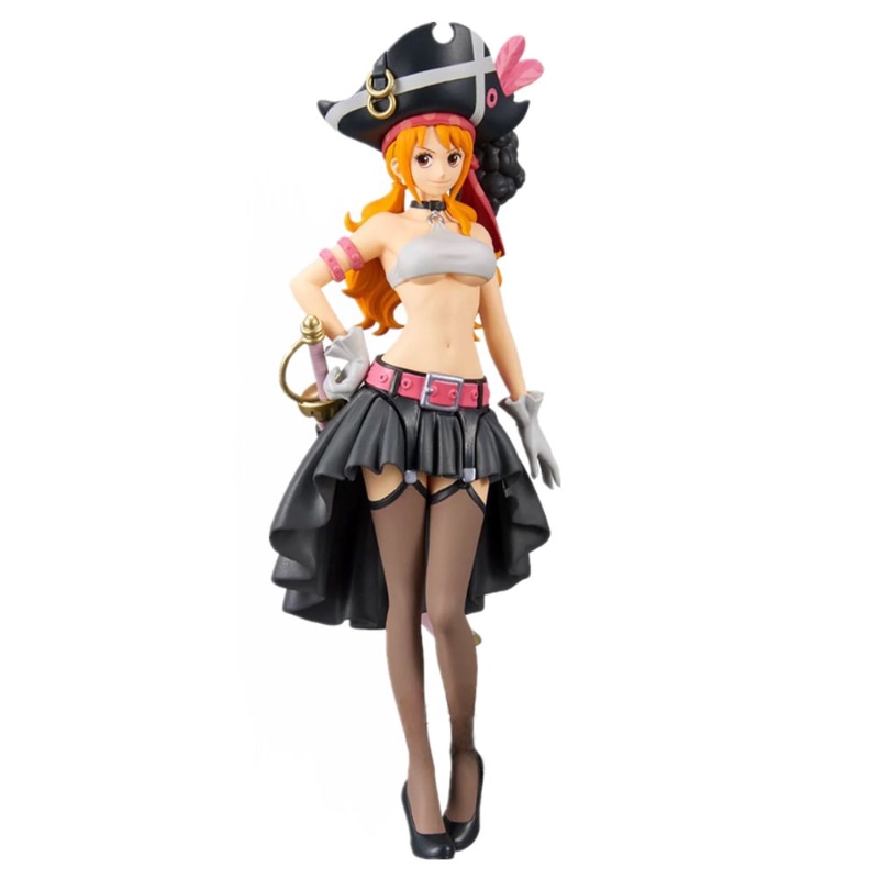 14 17cm One Piece Film Red DXF Uta Anime Figure Luffy Nami Robin Shanks Manga Statue 3 - One Piece Store