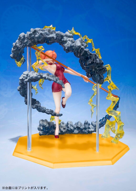 Anime One Piece Fighting Ver Nami 1 8 scale painted Extra Battle Black Ball PVC Action 1 - One Piece Store