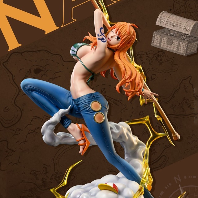 Nami One Piece Anime Figure Action Figurine Trousers And Shorts Statue S 29cm PVC Ornament Collectible 1.jpg 640x640 1 - One Piece Store