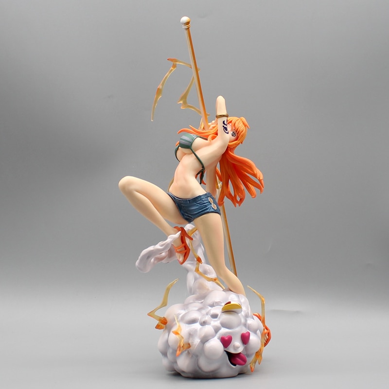 Nami One Piece Anime Figure Action Figurine Trousers And Shorts Statue S 29cm PVC Ornament Collectible 3 - One Piece Store