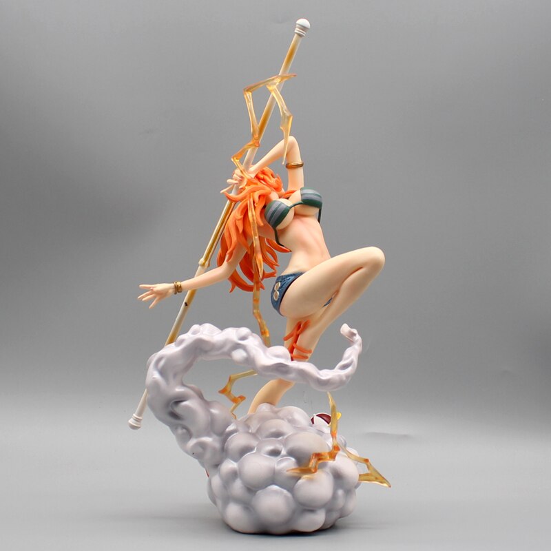 Nami One Piece Anime Figure Action Figurine Trousers And Shorts Statue S 29cm PVC Ornament Collectible 4 - One Piece Store