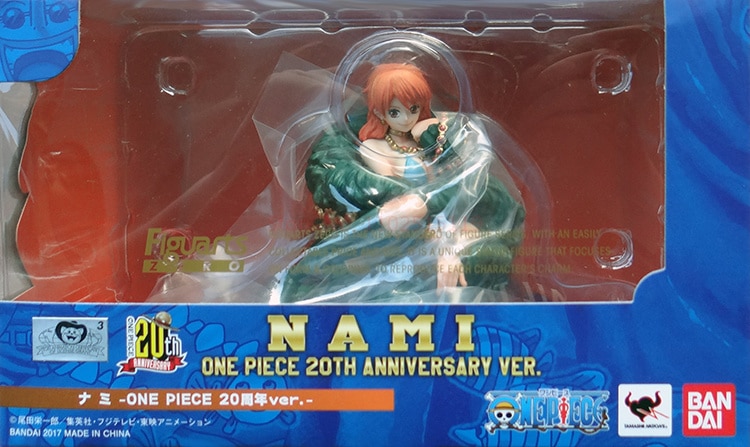 New 100 Original Bandai Tamashii Nations Figuarts Zero Collection Figure Nami One Piece 20th Anniversary Ver 5 - One Piece Store
