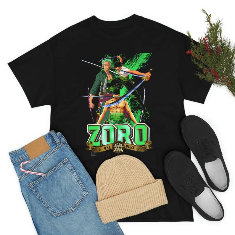 One Piece T shirts – Zoro Graphic Classic T shirt - One Piece Store