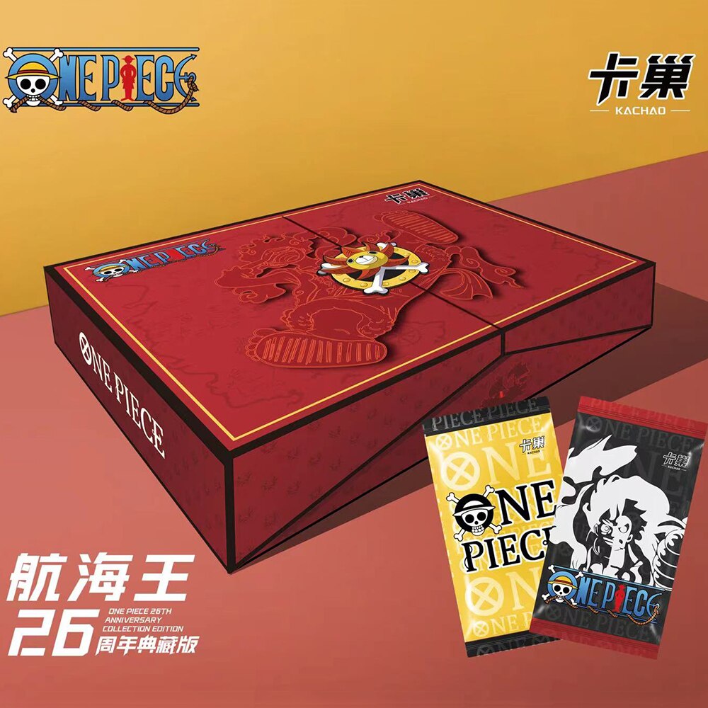 26th Anniversary One Piece Card for Children One Medal Original Japan Romance Dawn Rare Cards Collection 1 - One Piece Store