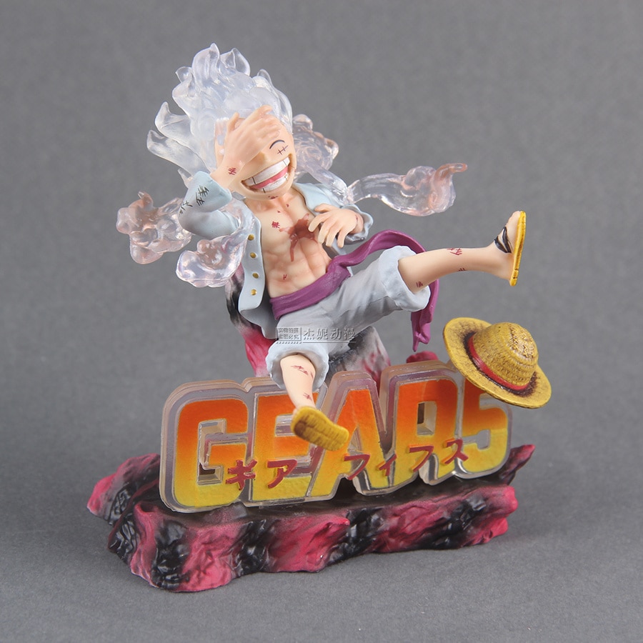 10cm One Piece Luffy Mini G5 Gear 5 Action Figure Sun God Luffy Nika PVC Action 2 - One Piece Store