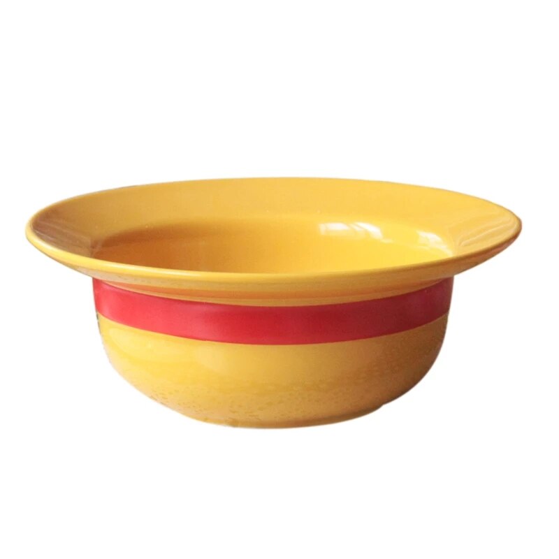 8inch One Pieced Luffy Straw Hat Ceramic Bowl Instant Noodle Bowl Ceramic Soup Bowl Japanese Rice 2 - One Piece Store