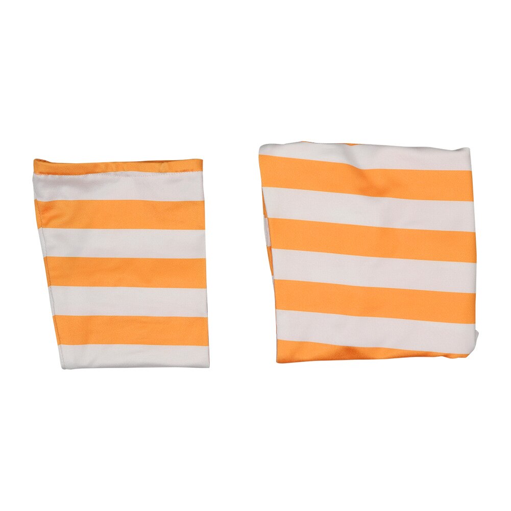 Live Action TV One Cos Piece Nami Cosplay Anime Women Costume Accessories Socks Striped Stocking Adult 5 - One Piece Store