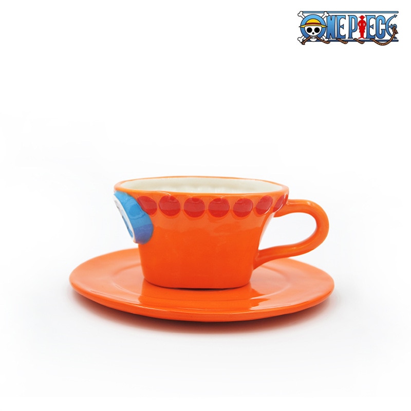 NEW Anime One Piece Cosplay Mug Water Cup Creative Three Brothers Hat Shaped Coffee Cup Luffy 3 - One Piece Store
