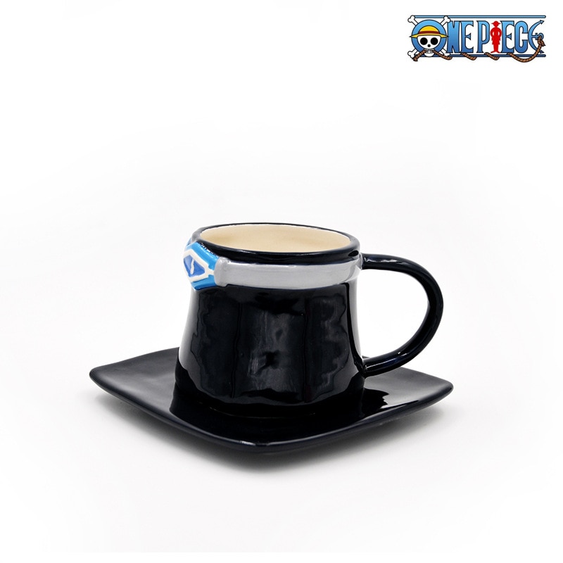 NEW Anime One Piece Cosplay Mug Water Cup Creative Three Brothers Hat Shaped Coffee Cup Luffy 4 - One Piece Store