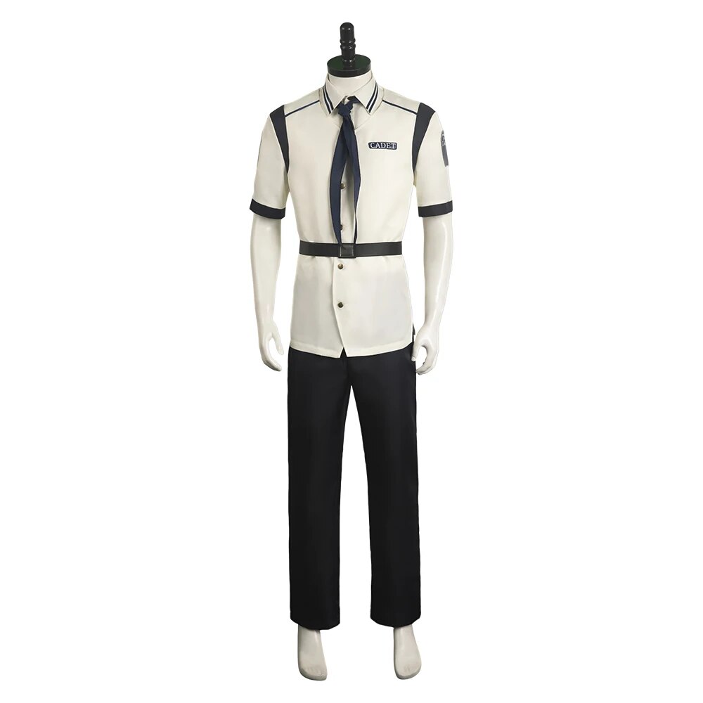 Navy One Piece Cosplay Fantasia Live Action Costume Disguise Adult Men Uniform Top Pants Fantasy Outfit 1 - One Piece Store