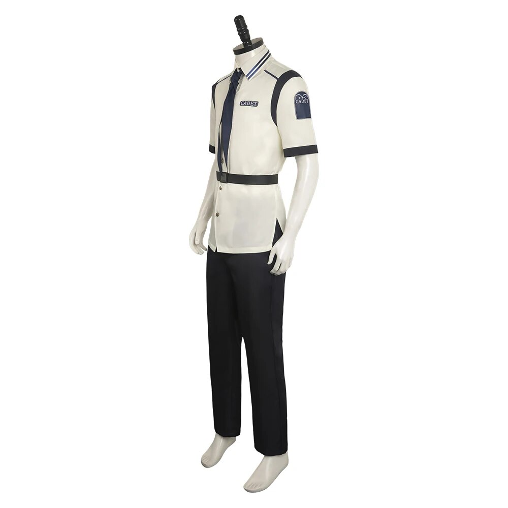 Navy One Piece Cosplay Fantasia Live Action Costume Disguise Adult Men Uniform Top Pants Fantasy Outfit 2 - One Piece Store