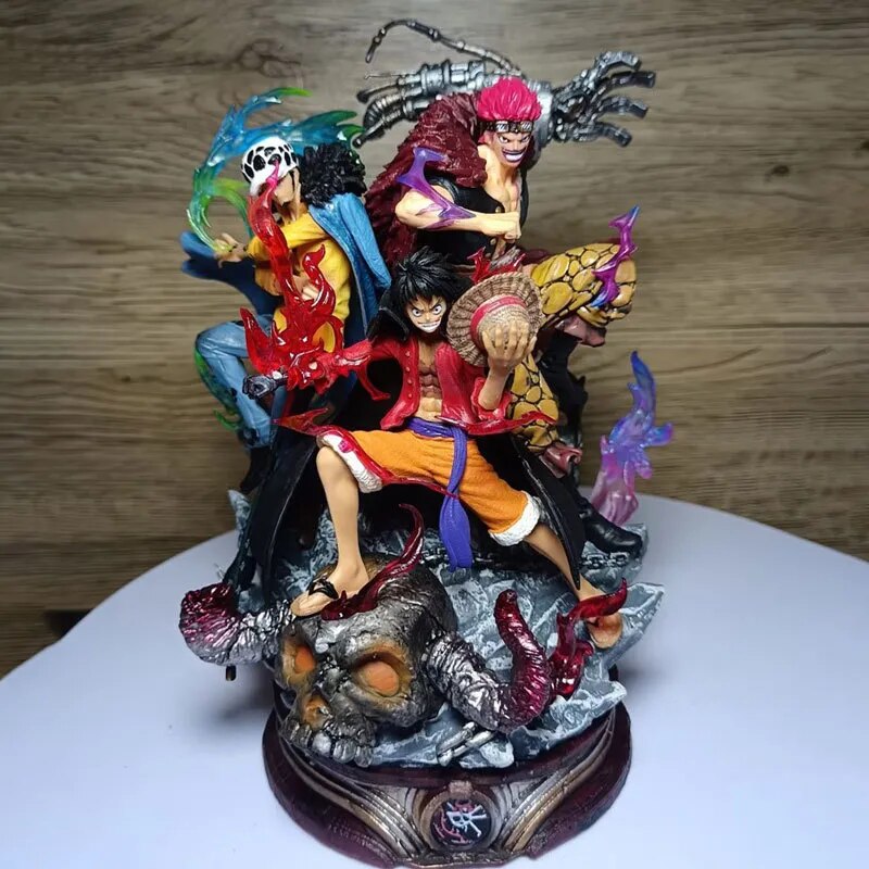 One Piece Figures – Luffy Kid Trafalgar 3 Captain Model GK Action Figurine