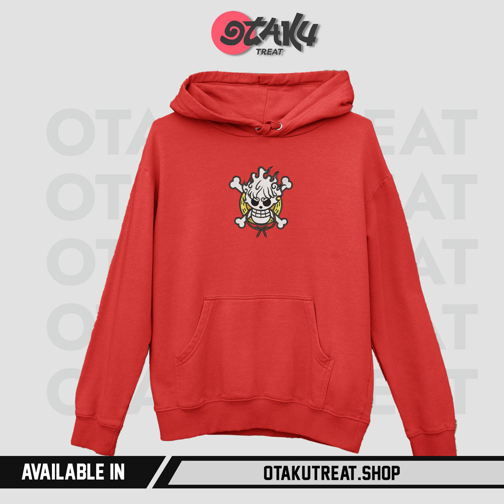 LOGO2 Update Color Embroidered Hoodie Sweatshirt 2 - One Piece Store