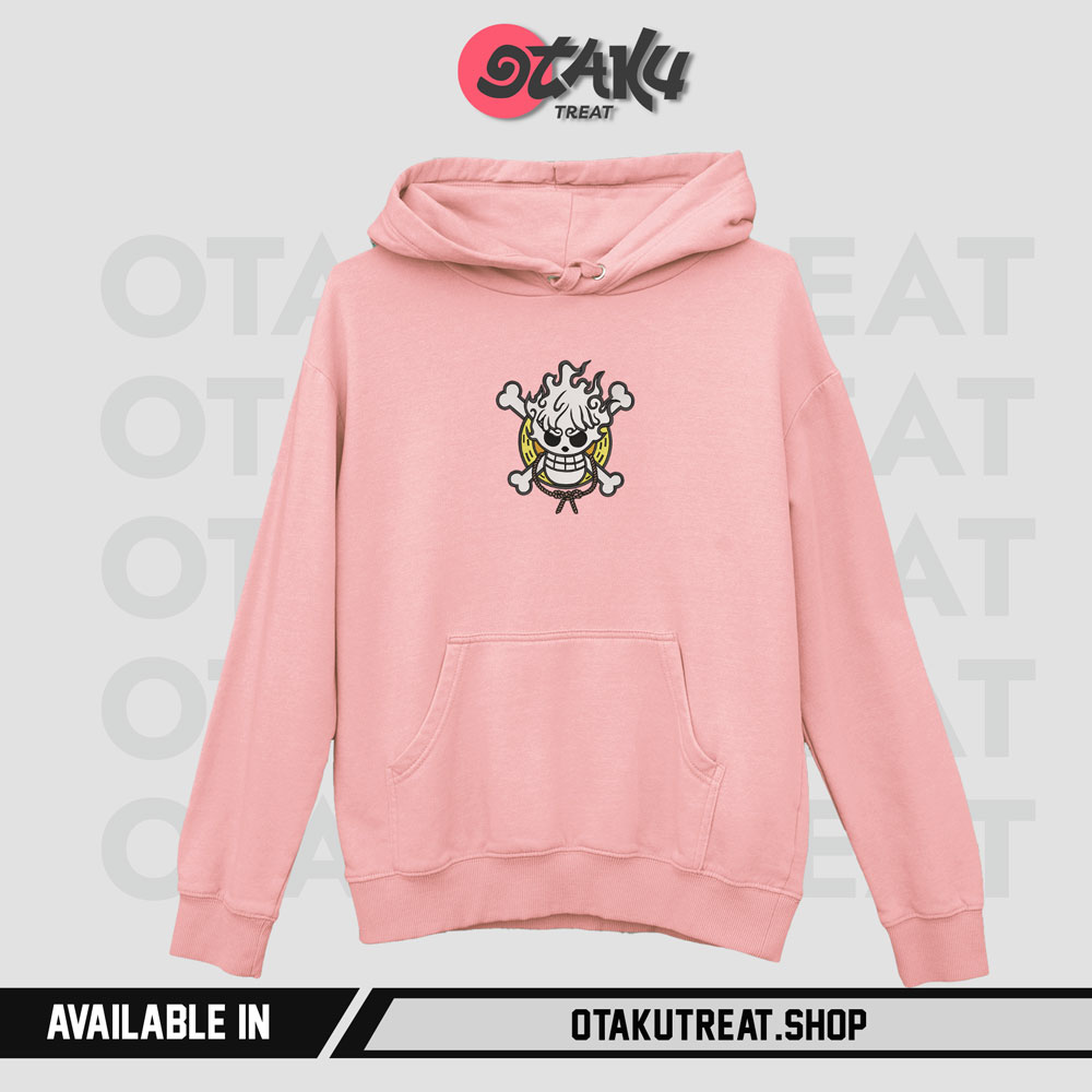 LOGO4 Update Color Embroidered Hoodie Sweatshirt 2 - One Piece Store