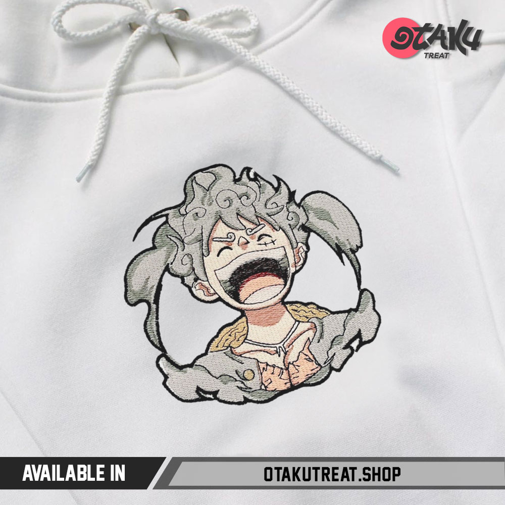 Smile of Luffy G5 Embroidered Hoodie Sweatshirt 1 - One Piece Store