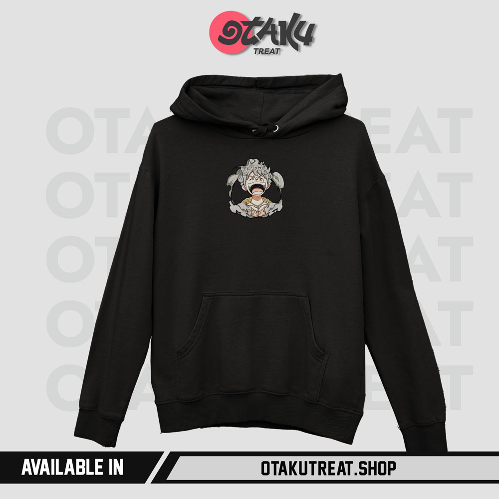 Smile of Luffy G5 Embroidered Hoodie Sweatshirt 2 - One Piece Store
