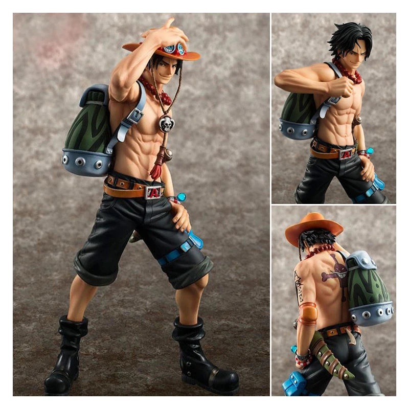 Figure One Piece DX10th Anniversary Fire Fist Escal D Ace Luffy Brother Toys Japan Anime Collectible - One Piece Store