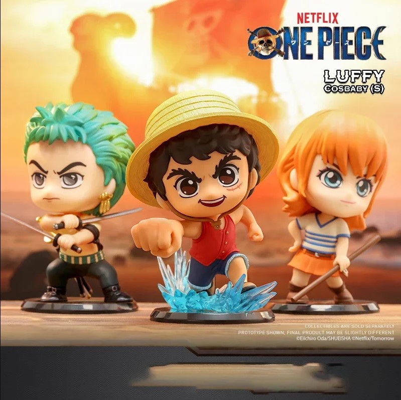 One Piece Figures - 11cm Luffy Zoro Nami Live Action Ver Figure | One ...