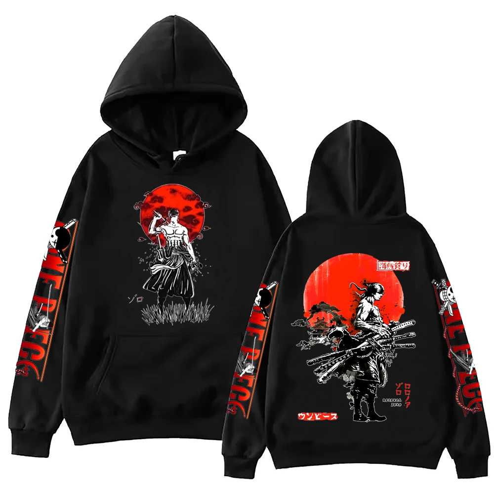 One Piece Hoodie - Harajuku Hip Hop Pullover Hoodie