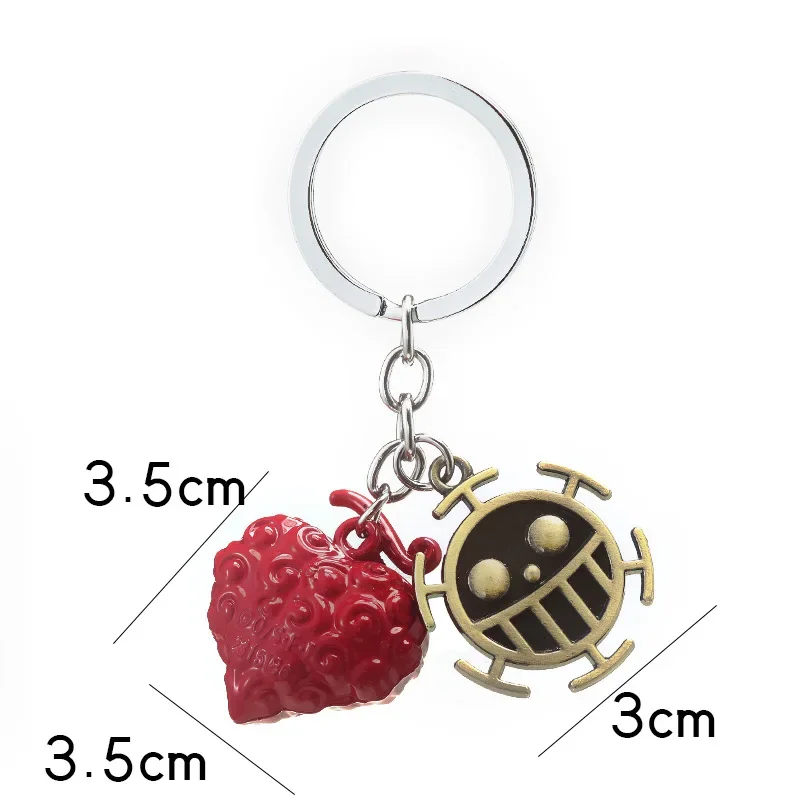 One Piece Metal Keychain Anime Decoration Charm Gifts 2 - One Piece Store One Piece Metal Keychain Anime Decoration Charm Gifts - Image 2